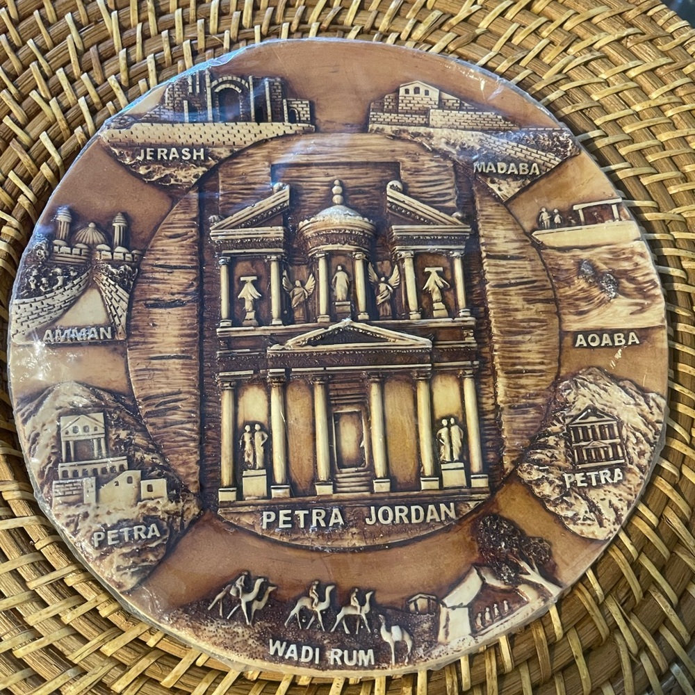 Petra Jones decorative wall plate